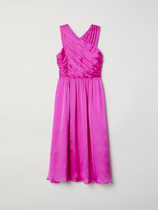 Платье миди H&M модель 6237457abr_Фуксия Фото