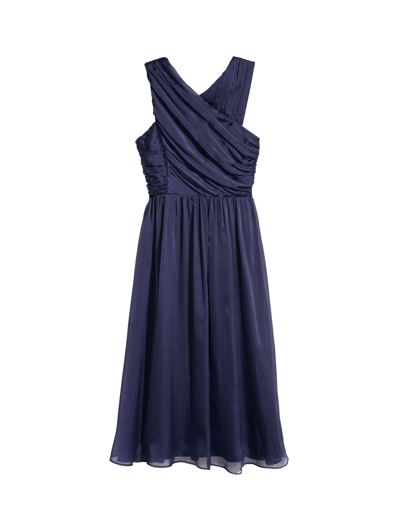 Сукня міді H&M модель 6237457sm_Темно-синий Фото