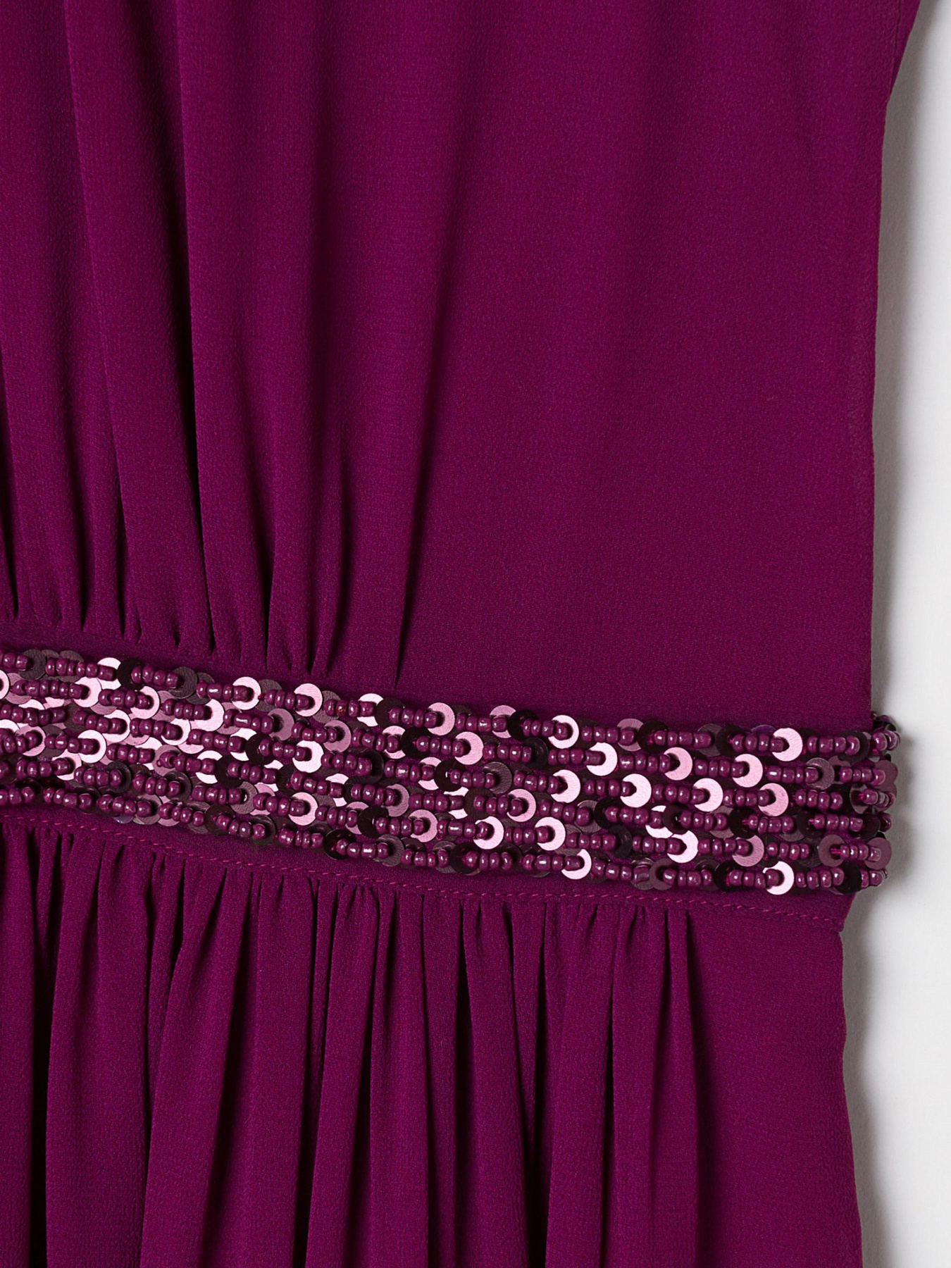 Платье макси H&M модель 6274127RP3_Фуксия Фото