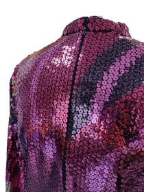 Платье мини H&M модель 6282022abr_Малиновый Платье мини H&M модель 6282022abr_Малиновый Фото