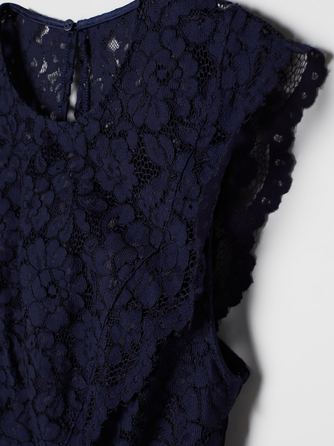 Платье макси H&M модель 6303397sm_Темно-синий Платье макси H&M модель 6303397sm_Темно-синий Фото