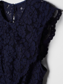 Платье макси H&M модель 6303397sm_Темно-синий Платье макси H&M модель 6303397sm_Темно-синий Фото