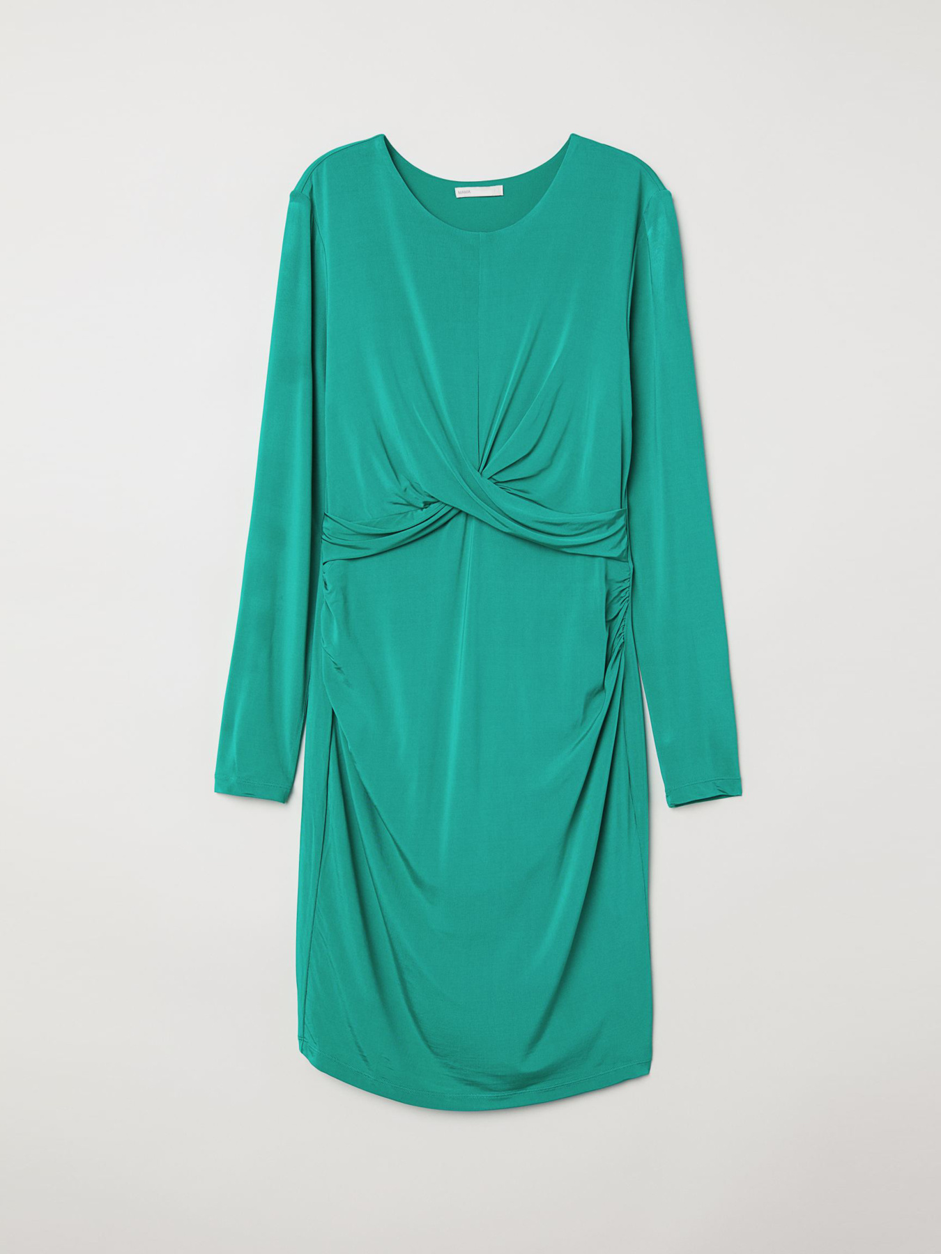 Платье мини H&M модель 6336827bar_Зеленый Фото