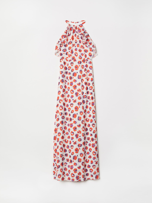 Платье макси H&M модель 6336857log_Молочный Фото