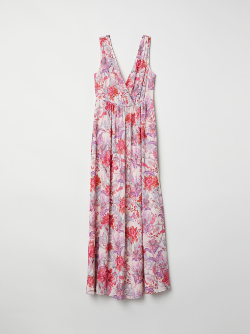 Сукня максі H&M модель 6401417log_Пудровый Фото
