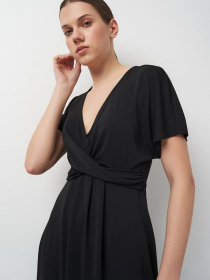 Платье мини H&M модель 6429607abr_Черный Фото