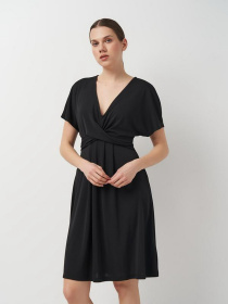 Платье мини H&M модель 6429607abr_Черный Фото