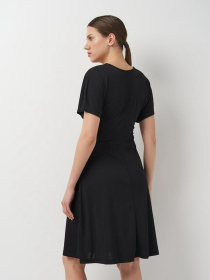 Платье мини H&M модель 6429607abr_Черный Фото