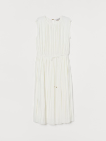 Платье миди H&M модель 6464909arl_Молочный Фото