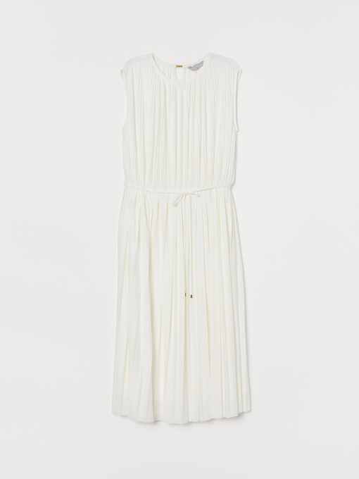 Платье миди H&M модель 6464909arl_Молочный Фото