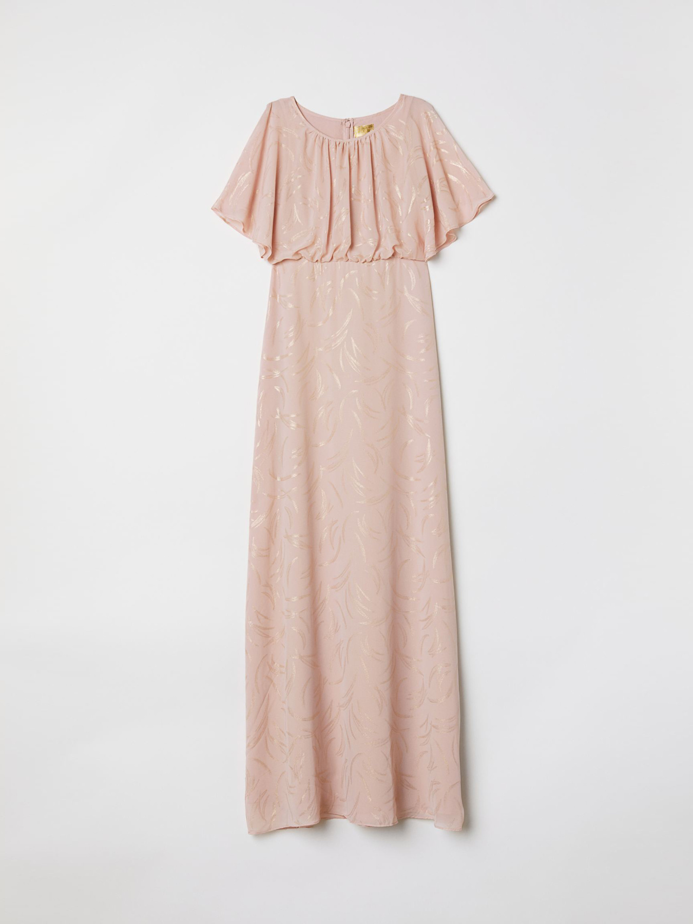 Сукня максі H&M модель 6546478bar_Пудровый Фото