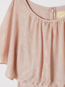 Сукня максі H&M модель 6546478bar_Пудровый Фото