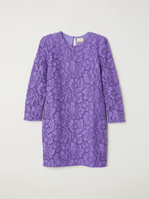 Сукня міні H&M модель 6577317bar_Лавандовый Фото