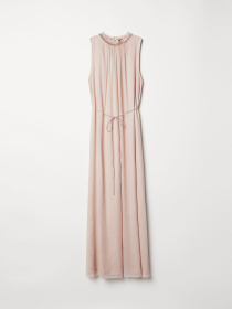 Сукня міді H&M модель 6588748dlog_Бежевый Фото