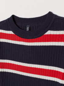 Сукня міні H&M модель 6622578RP11_темно-синий в полоску Фото