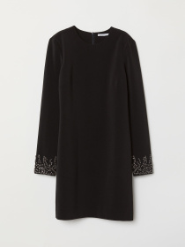 Сукня міні H&M модель 6635668RP7_черный Фото