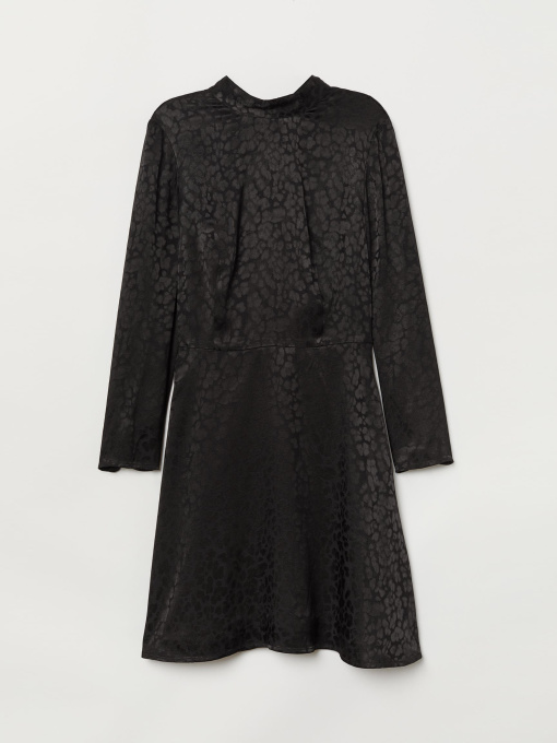 Платье мини H&M модель 6725828log_Черный Фото