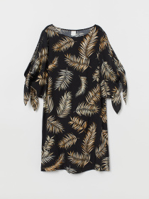 Платье мини H&M модель 6854299sm_Черный Фото