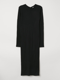 Сукня міді H&M модель 6959298RP6_черный Фото