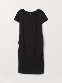 Платье мини H&M модель 6971199sm_черный Фото