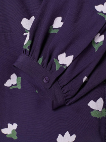 Платье мини H&M модель 7007918bar_Темно-синий Фото