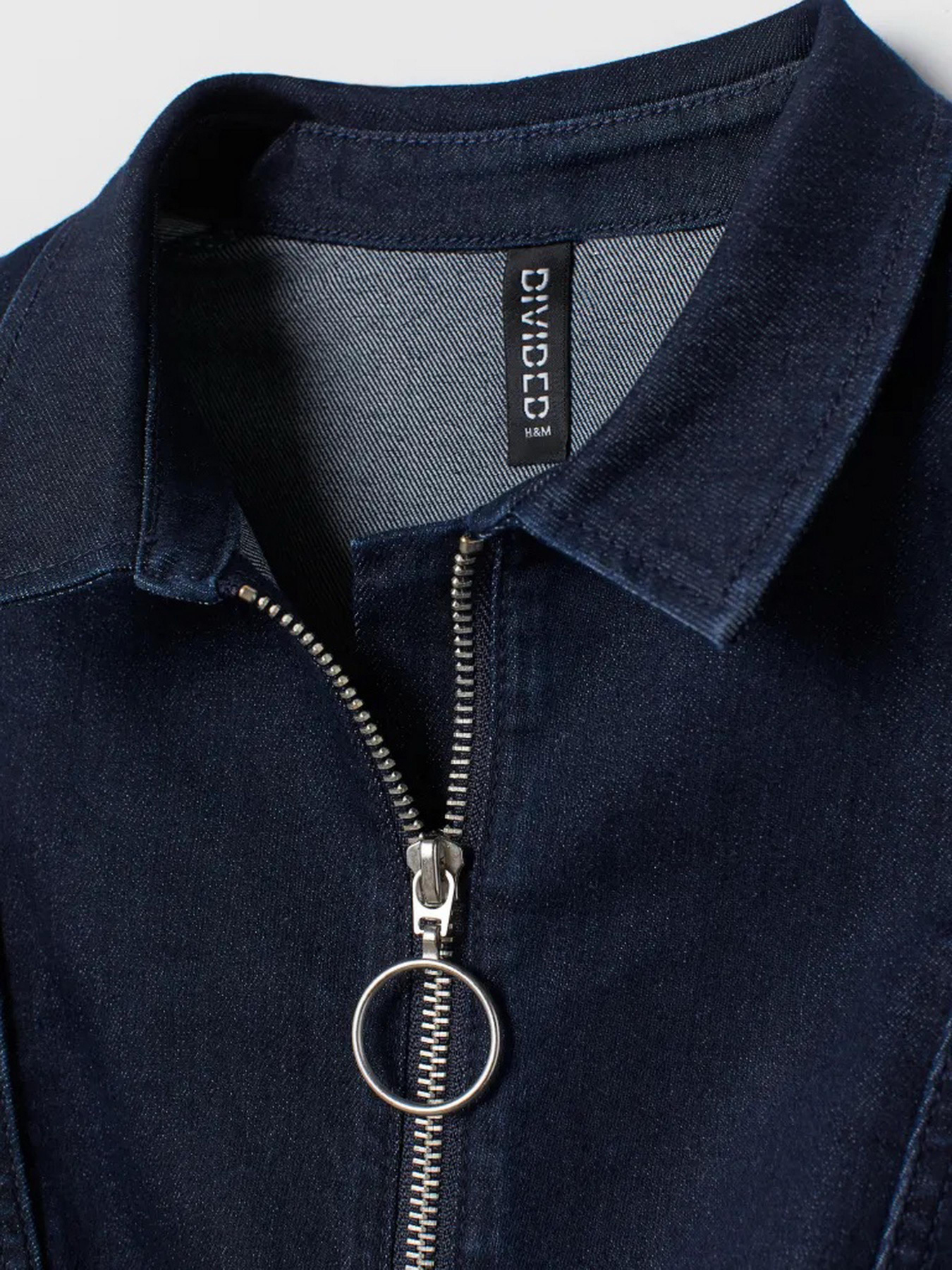 Платье мини H&M модель 7093329dlog_Синий Фото