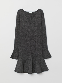 Сукня міні H&M модель 7166628RP6_Черный Фото