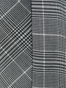 Платье мини H&M модель 7247730bar_Черно-белый Фото