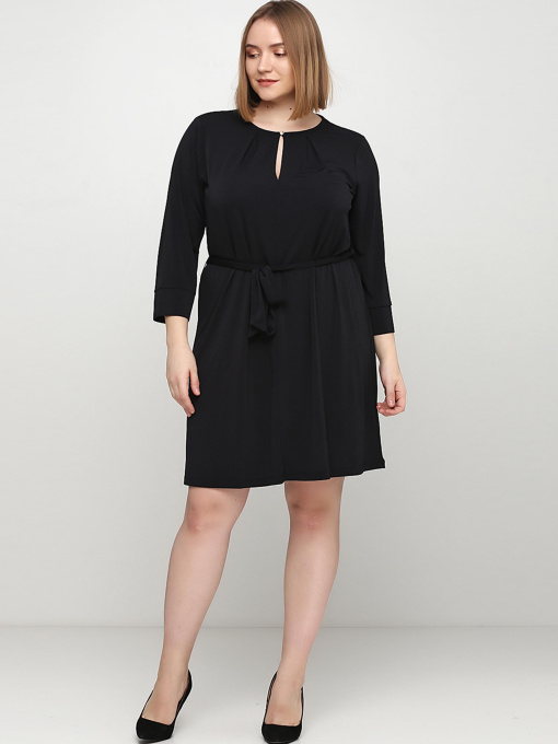 Платье мини H&M модель 7277108RP3_черный Фото