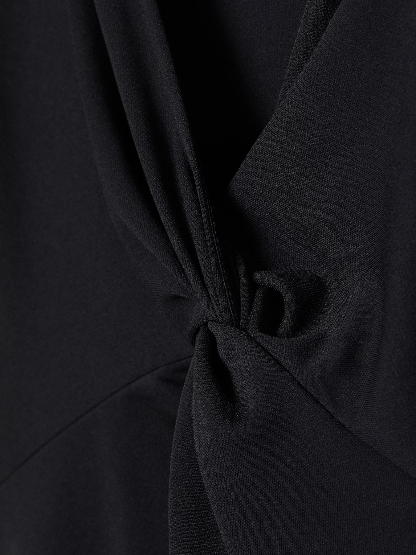 Платье макси H&M модель 7278328dlog_Черный Фото