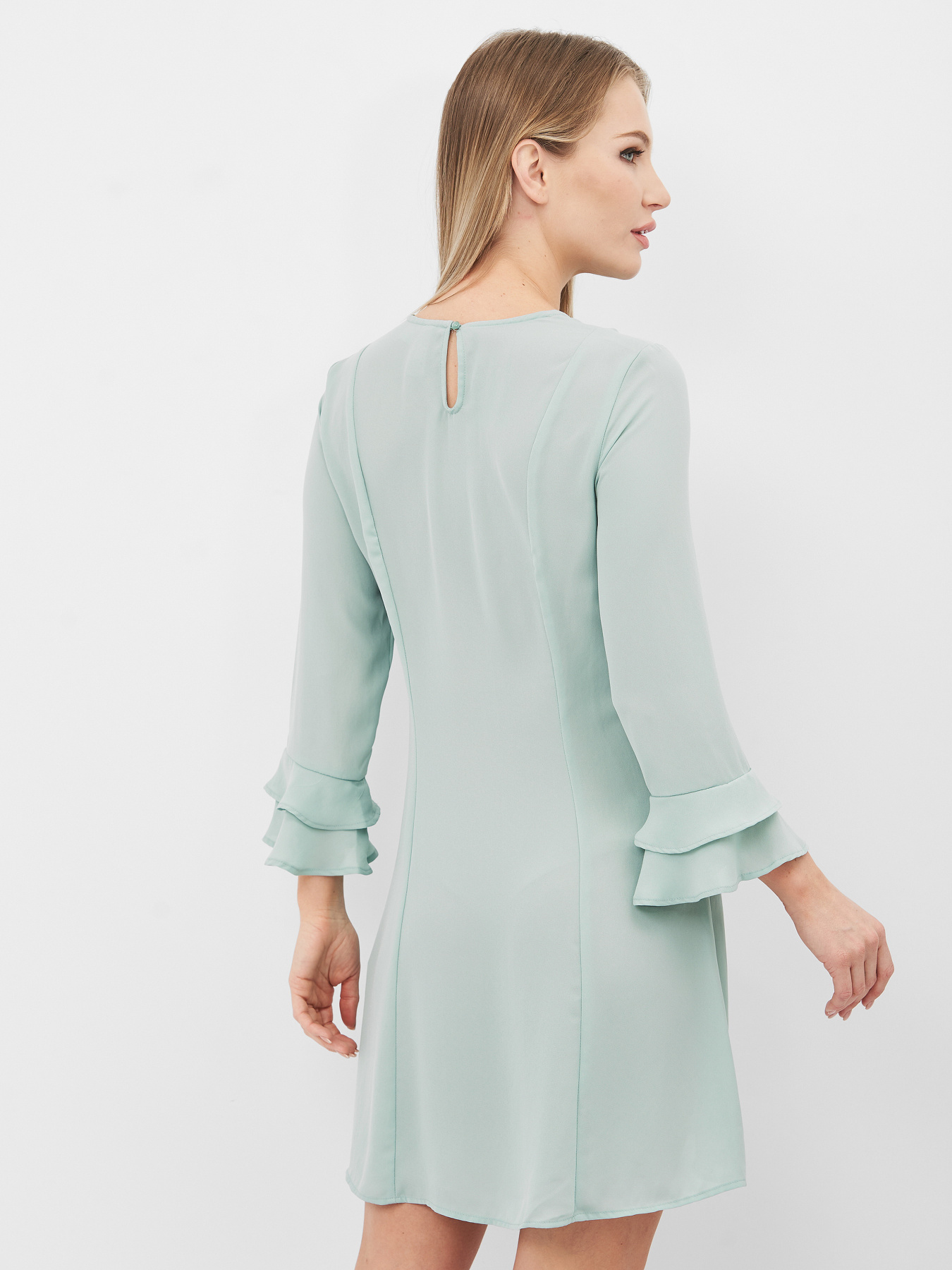 Платье мини H&M модель 7301539dm_мятный Фото