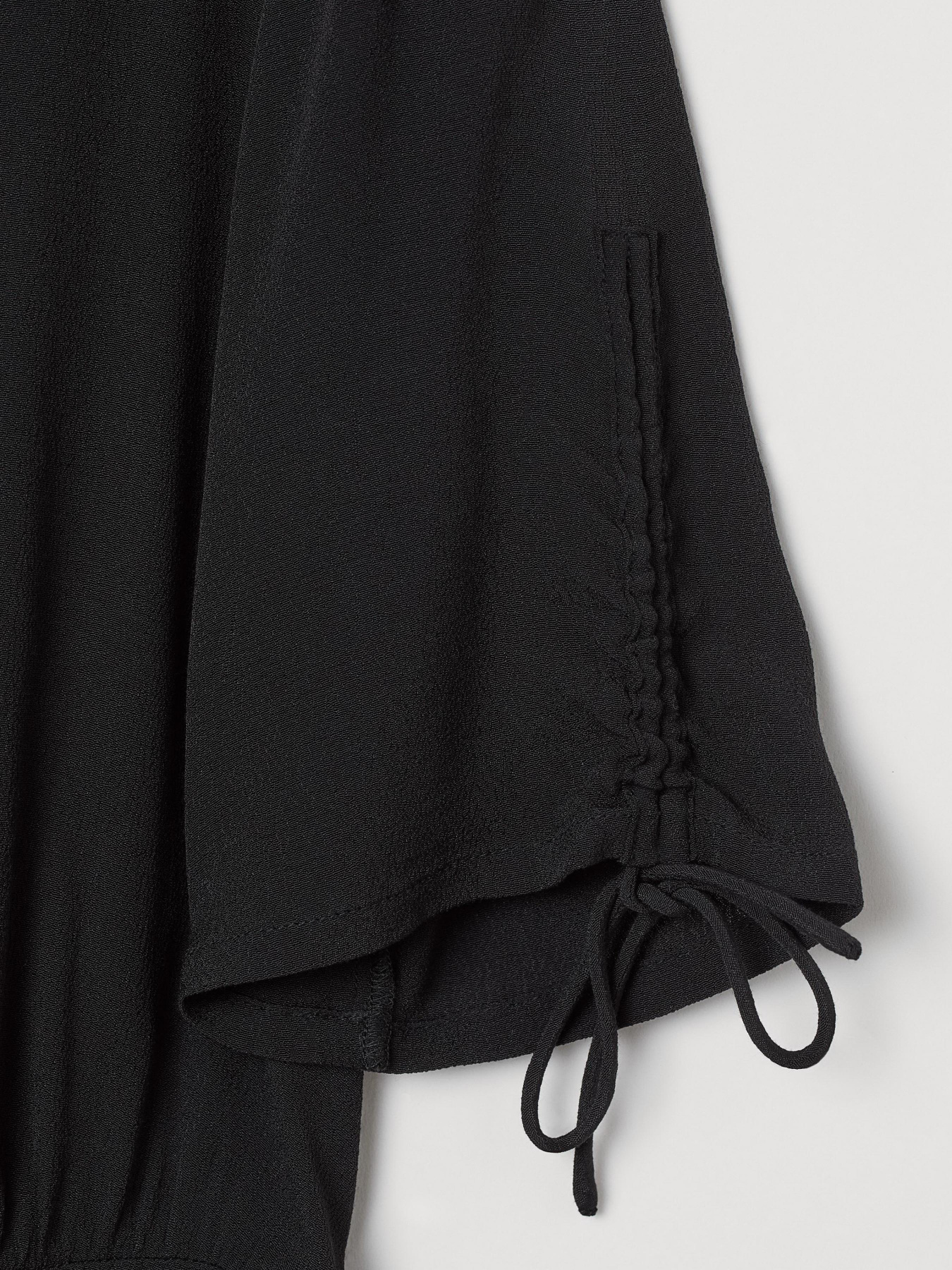 Платье мини H&M модель 7334199RP2_Черный Фото