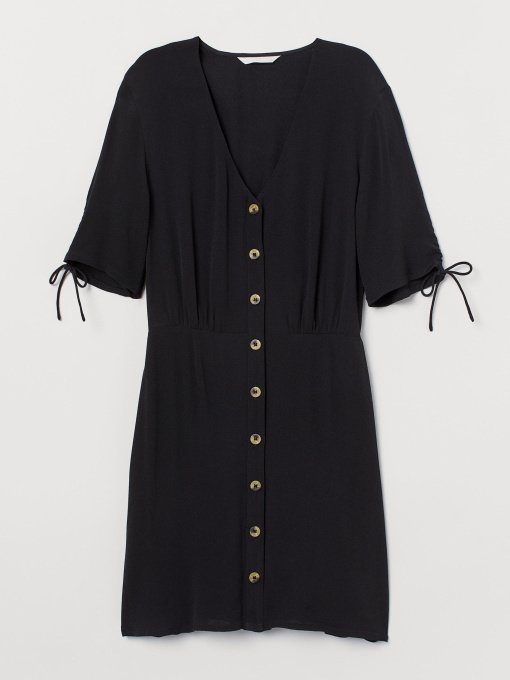 Сукня міні H&M модель 7334199RP2_Черный Фото