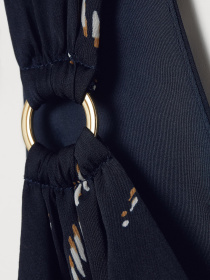 Сукня максі H&M модель 7344369log_Темно-синий Фото