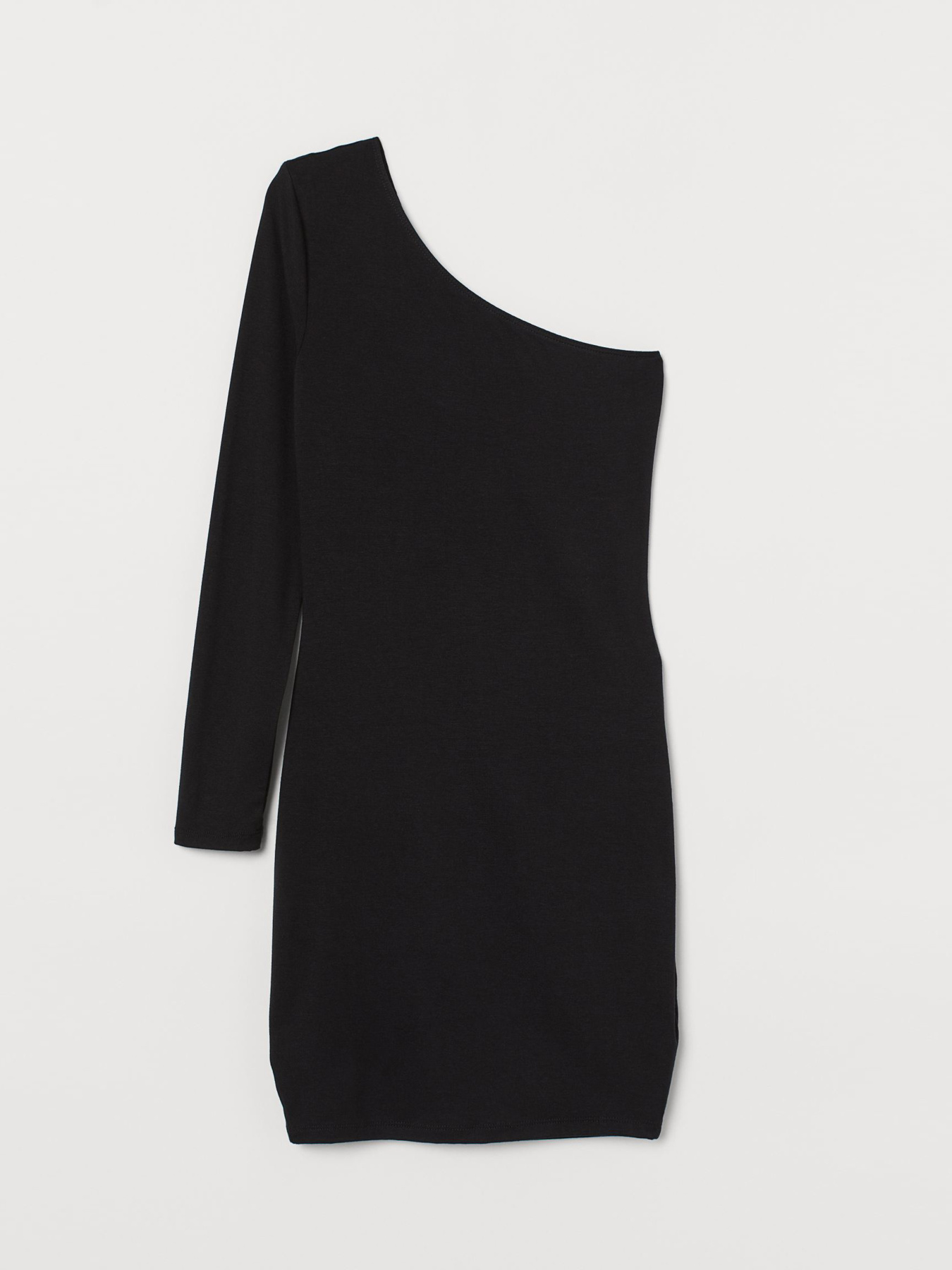 Платье мини H&M модель 7654980sm_черный Фото