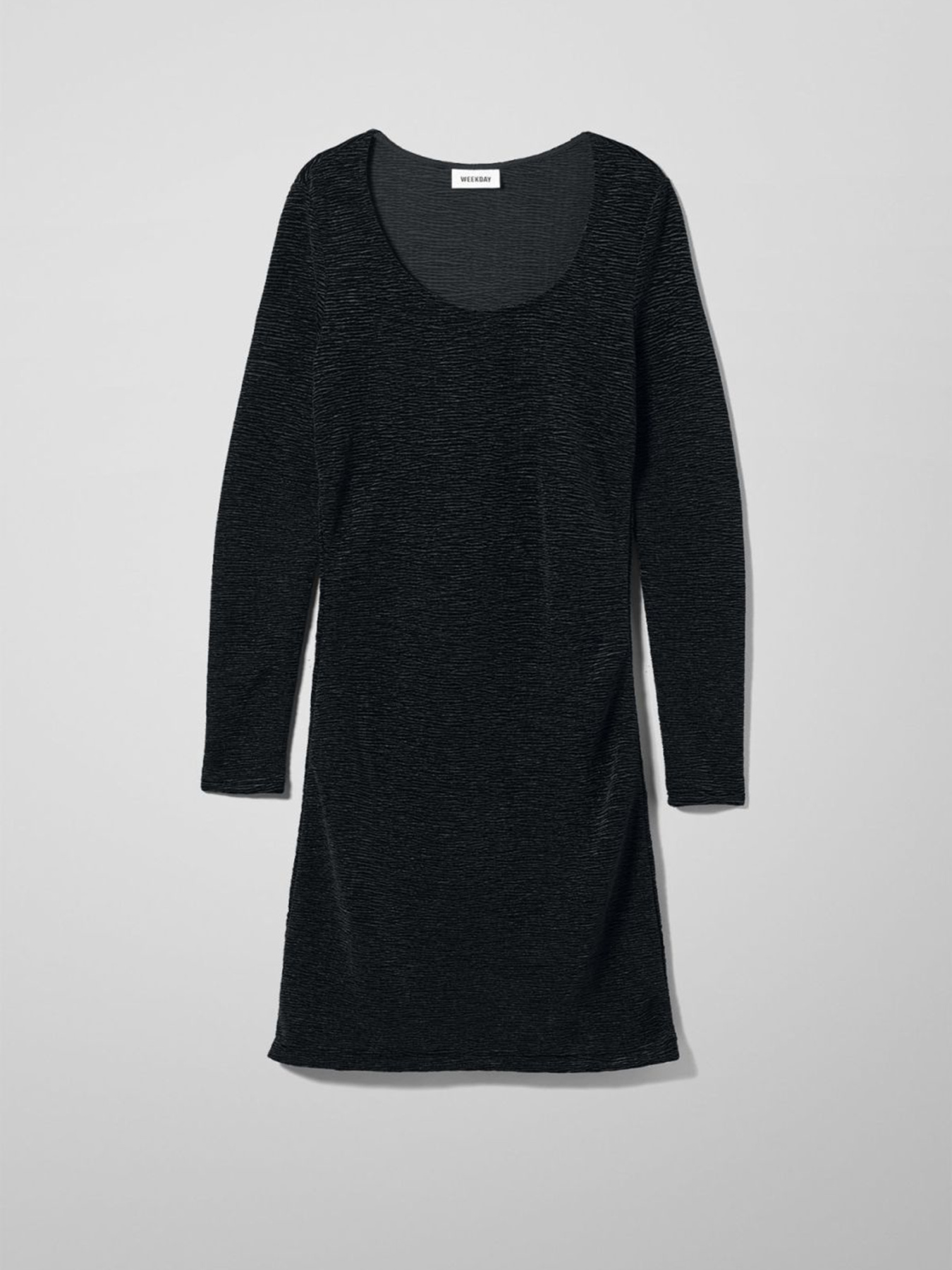 Платье мини H&M модель 7678780bar_Черный Платье мини H&M модель 7678780bar_Черный Фото