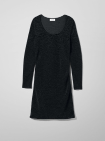 Платье мини H&M модель 7678780bar_Черный Платье мини H&M модель 7678780bar_Черный Фото