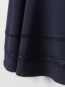 Платье мини H&M модель 7700210RP12_Темно-синий Фото