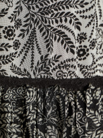 Сукня максі H&M модель 7842740sm_черно-белый цветы Фото
