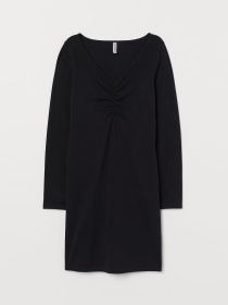 Платье мини H&M модель 7865420dm_черный Платье мини H&M модель 7865420dm_черный Фото