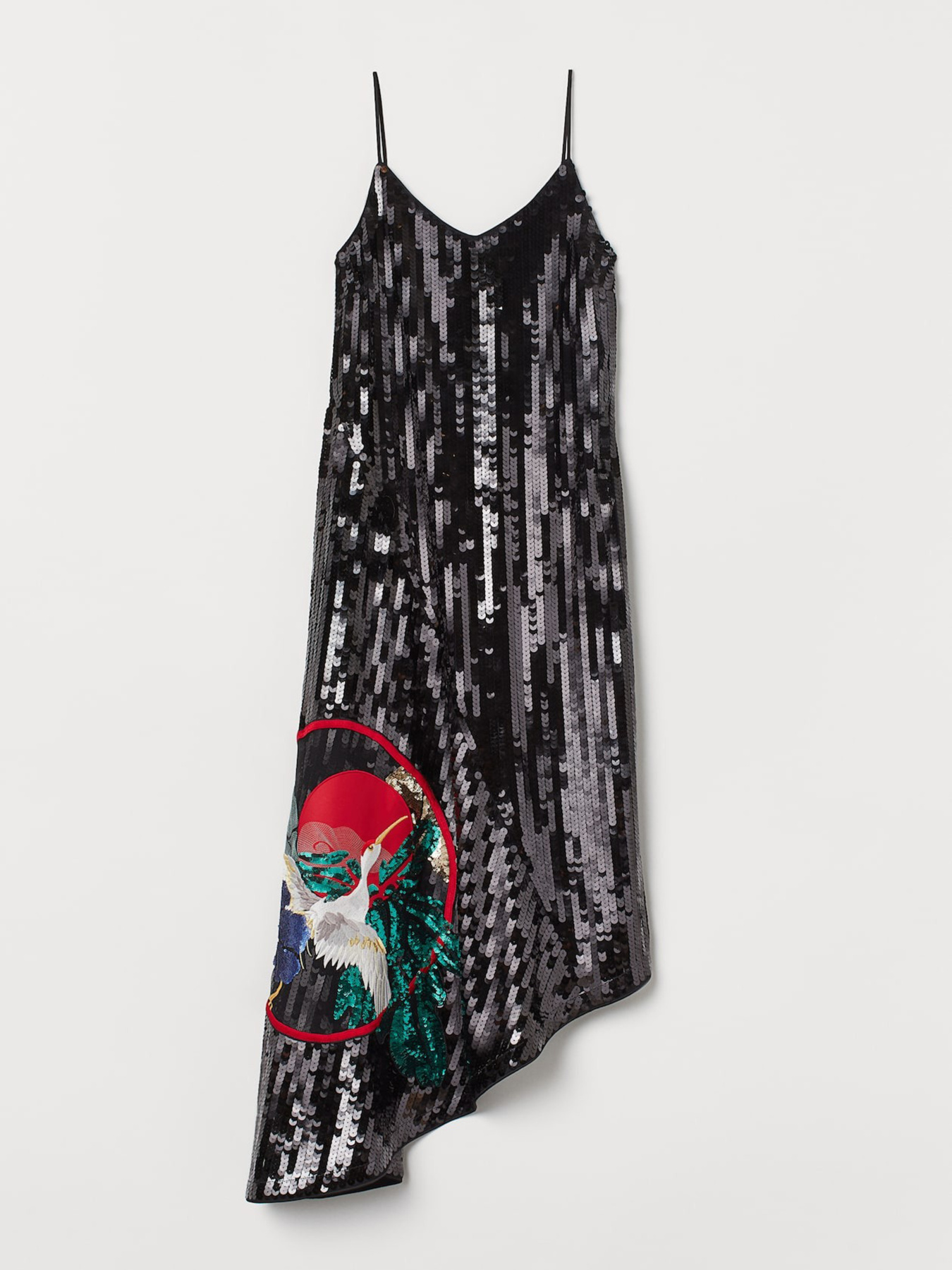 Платье миди H&M модель 8093450wer_Черный Фото