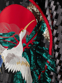 Платье миди H&M модель 8093450wer_Черный Фото