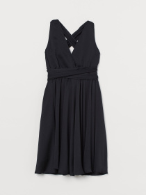 Платье мини H&M модель 8107031dm_Черный Платье мини H&M модель 8107031dm_Черный Фото