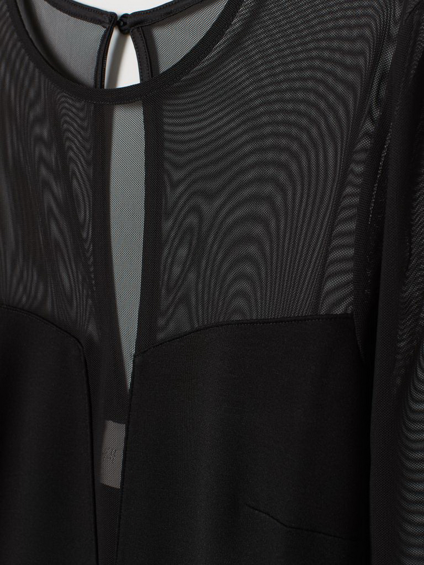 Платье миди H&M модель 8108200abr_Черный Фото