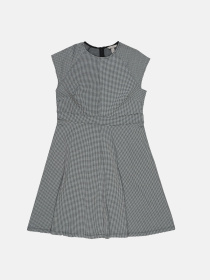 Сукня міні H&M модель 8181901sdm_Черно-белый Фото