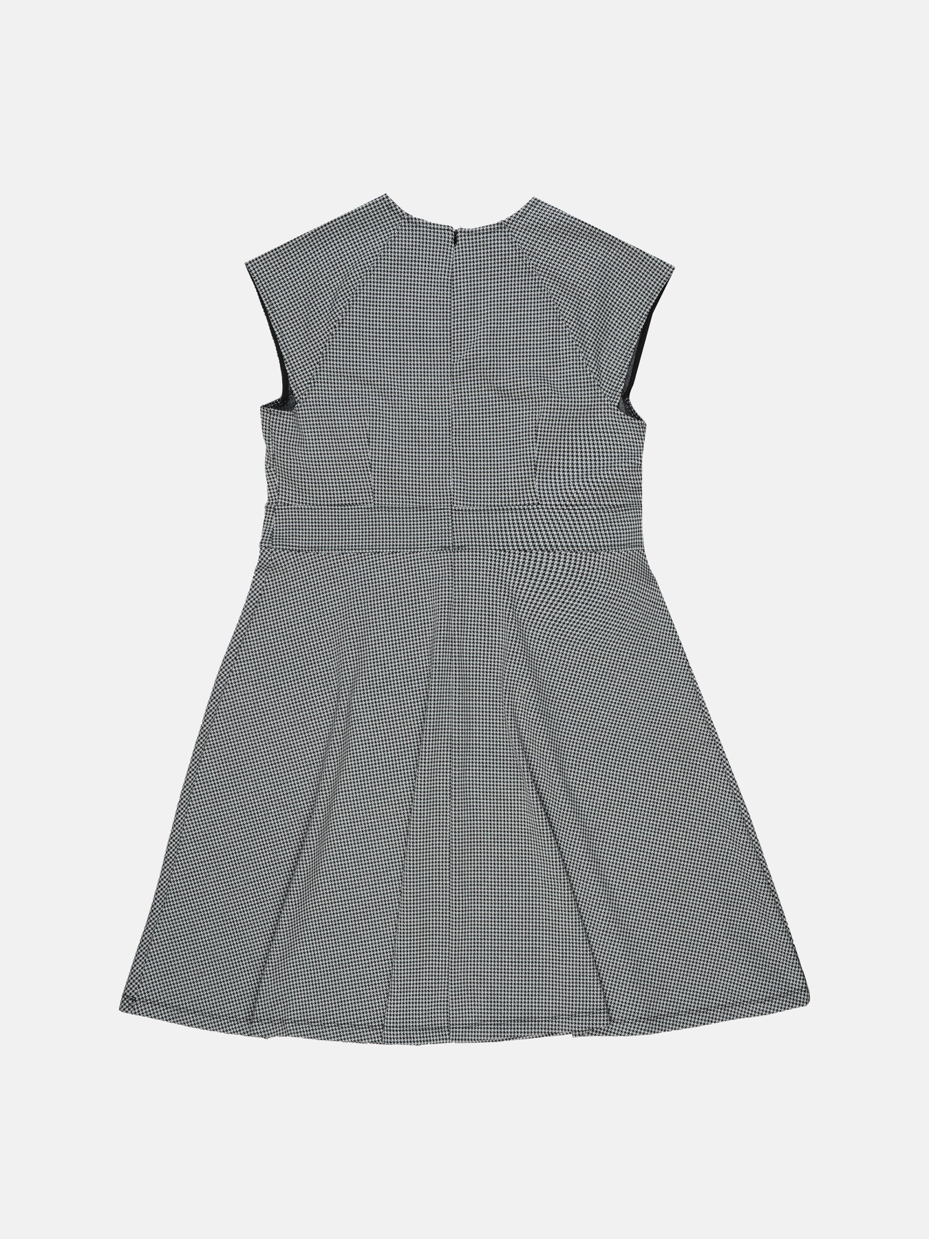 Платье мини H&M модель 8181901sdm_Черно-белый Фото