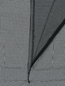 Платье мини H&M модель 8181901sdm_Черно-белый Фото