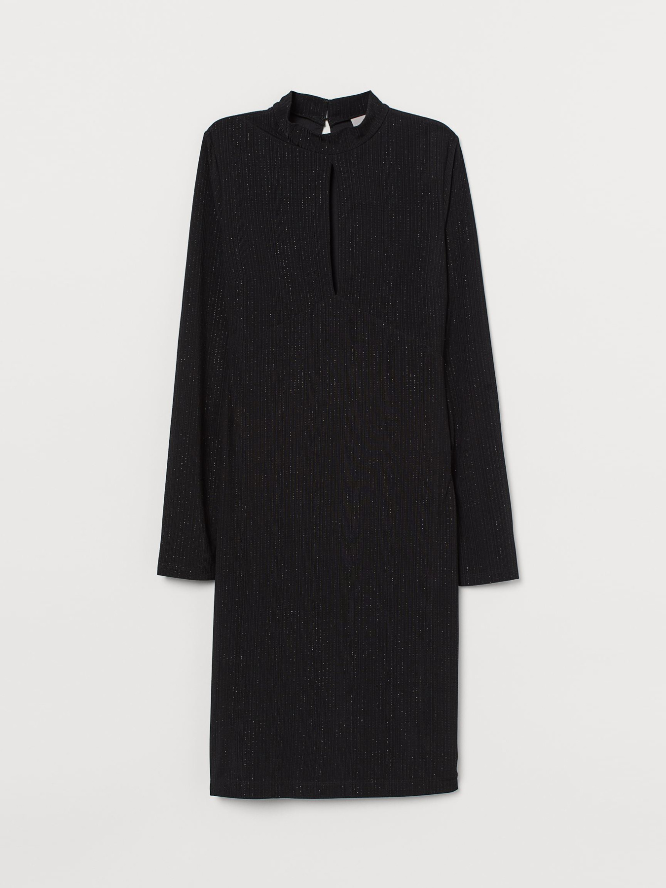 Платье миди H&M модель 8217310log_Черный Фото