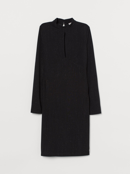 Сукня міді H&M модель 8217310log_Черный Фото