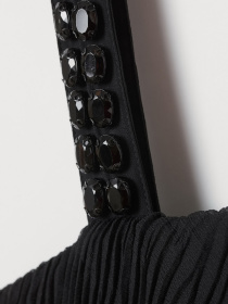 Платье мини H&M модель 8227250bar_Черный Платье мини H&M модель 8227250bar_Черный Фото